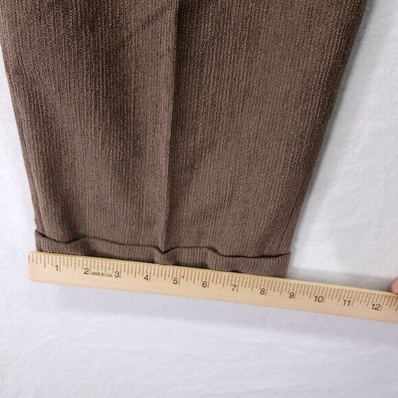 St. Croix Men's Pleated Textured Wool Blend Pants 30x27 Straight Cuff Leg - Picture 12 of 15